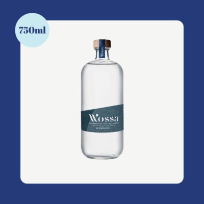 Wossa Sparkling Natural Mineral Water 750ml Glass Bottle from Austria