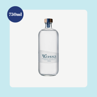 Wossa Still Natural Mineral Water 750ml Glass Bottle from Austria